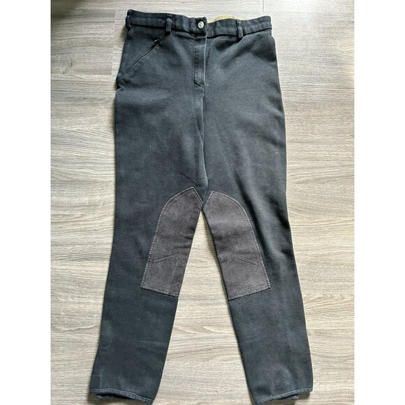 Sigma "A JPC Brand" Riding Comfort Pants Womens Size 30 Breeches Black - Picture 1 of 7